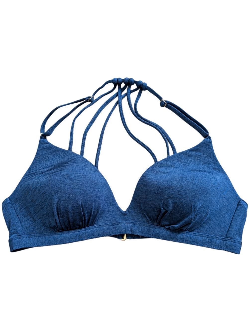 Athleta Womens Navy Blue Strappy Back Bralette Size Small